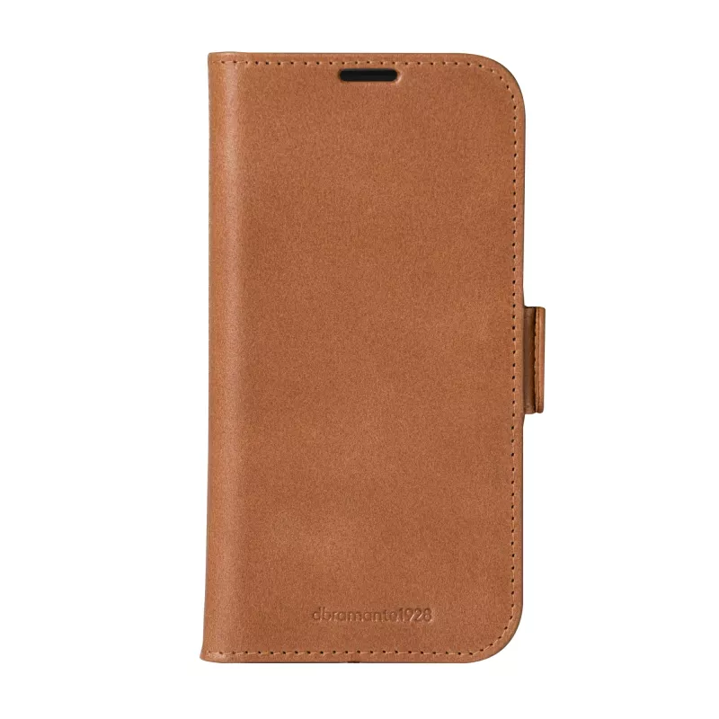 Folio Case dbramante1928 Copenhagen iPhone 16 Tan 3 Card Pockets