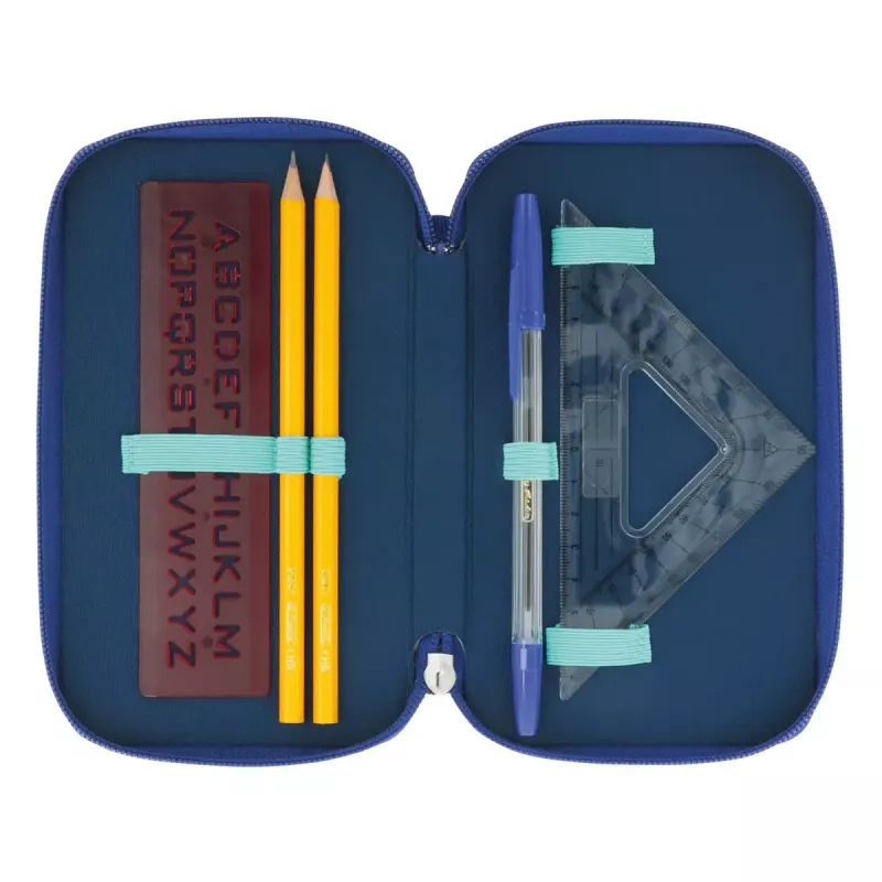 Herlitz TriCase Dip Dye 31 vnt. Mėlynas Turkis Poliesteris 190x115x70 mm
