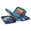 Herlitz TriCase Dip Dye 31 vnt. Mėlynas Turkis Poliesteris 190x115x70 mm