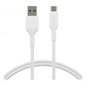 dbramante1928 re-charge - Kabelis 1m USB-A į USB-C - W, 1 m, USB A, USB C, USB 2.0, 0,48 Gbit/s, Balta