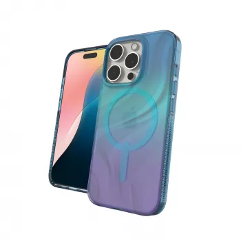 ZAGG Cases Milan Snap Apple iPhone 16 Pro Deep Aurora, Dėklas, Apple, iPhone 16 Pro, 16 cm (6,3 colių), Mėlyna, Violetinė