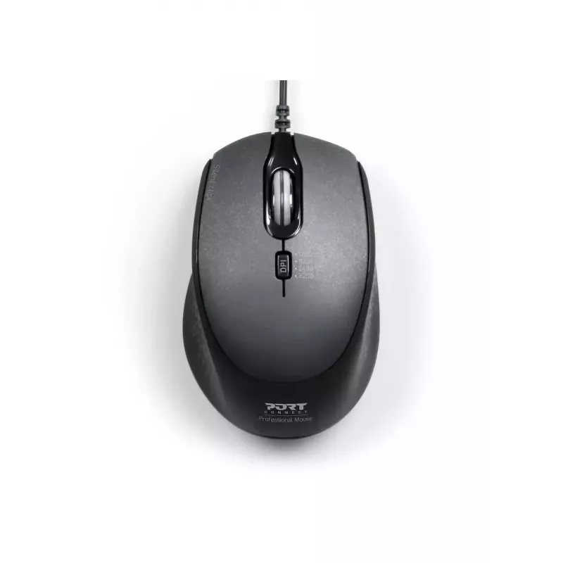 pelė Port Designs 900711 Dešiniarankiam USB Type-A