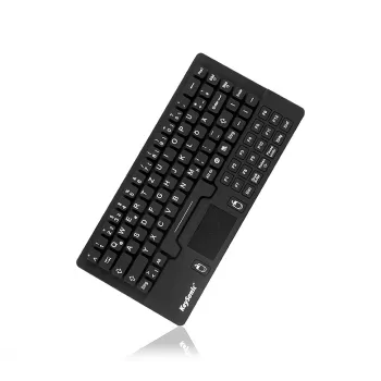 KeySonic KSK-5031IN (UK) klaviatūra universali USB QWERTY UK anglų juoda