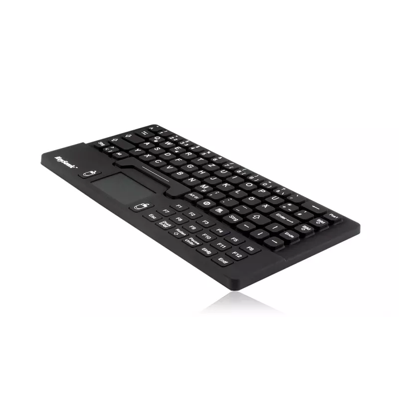 KeySonic KSK-5031IN (UK) klaviatūra universali USB QWERTY UK anglų juoda