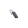 Rapoo UCM-2005 sąsajos kortelės / adapteris 3,5 mm DisplayPort HDMI RJ-45 USB 3.2 Gen 1 USB Type-C