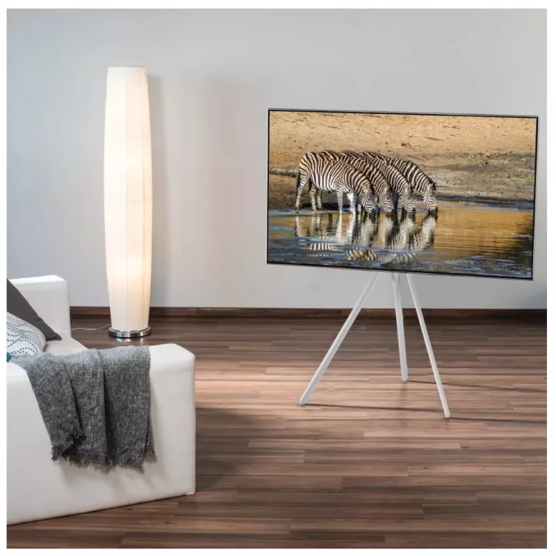 Hama 00220871 TV laikiklis/stovas 190,5 cm (75 col.) Baltas