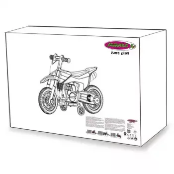 Važiuojamas motociklas Jamara Power Bike maitinamas baterijomis 4 ratai