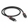 Hama 00200788 USB laidas 1 m USB C Juodas