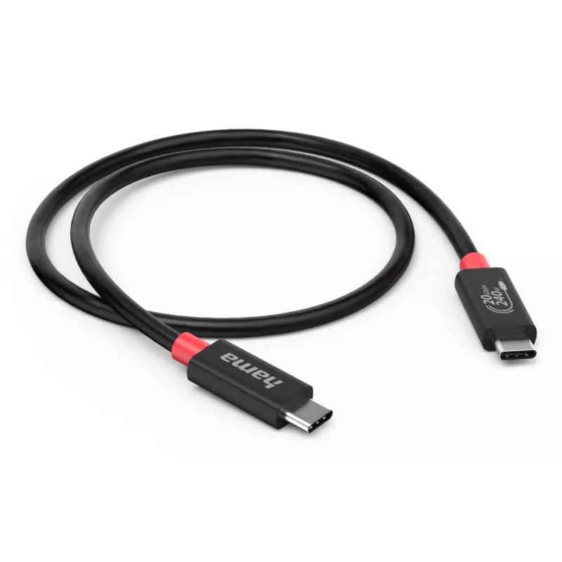 Hama 00200788 USB laidas 1 m USB C Juodas