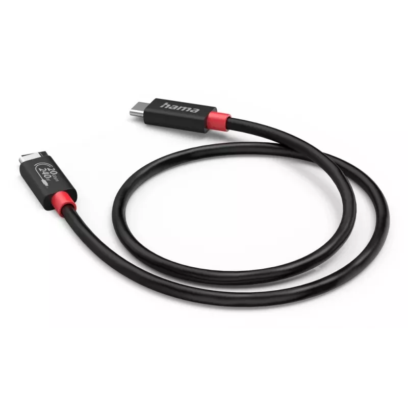 Hama 00200788 USB laidas 1 m USB C Juodas