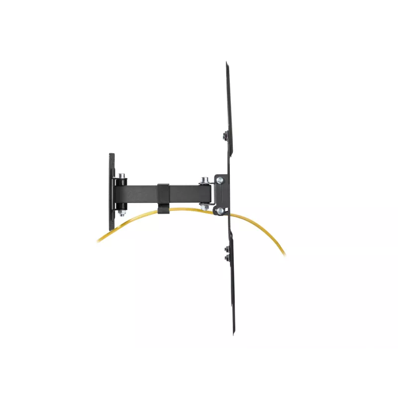 Equip 23-55 colių pilno judesio televizoriaus sieninis laikiklis, 100 x 100 mm, 400 x 400 mm, -8 - 5°, -90 - 90°, Nerūdijantis plienas, Juoda