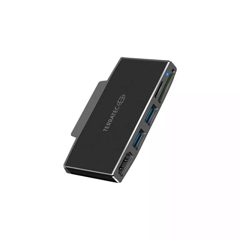Kortelių skaitytuvas Terratec CONNECT Go1 Juodas