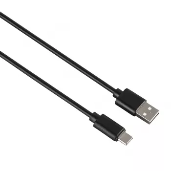 USB kabelis Hama 00200907 USB 2.0 0,9 m USB-C USB-A juodas