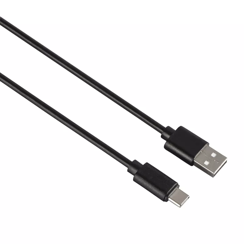 USB kabelis Hama 00200907 USB 2.0 0,9 m USB-C USB-A juodas