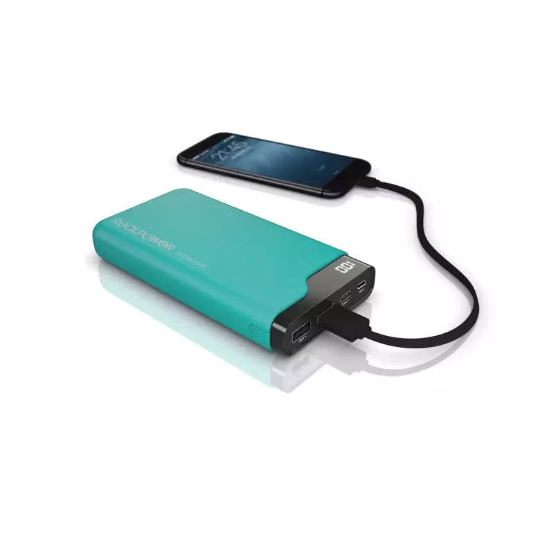 Nešiojamasis įkroviklis RealPower PB-15000C 15000 mAh