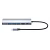 Manhattan USB-C dokas / stotelė, prievadai (x6): Ethernet, HDMI, USB-A (x3) ir USB-C, su Power Delivery (PD) 100 W – reikalingas išorinis USB-C įkroviklis (nepridedamas). Maitinamas per USB (nereikia išorinio maitinimo šaltinio), kai PD nenaudojamas