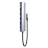 Manhattan USB-C dokas / stotelė, prievadai (x6): Ethernet, HDMI, USB-A (x3) ir USB-C, su Power Delivery (PD) 100 W – reikalingas išorinis USB-C įkroviklis (nepridedamas). Maitinamas per USB (nereikia išorinio maitinimo šaltinio), kai PD nenaudojamas