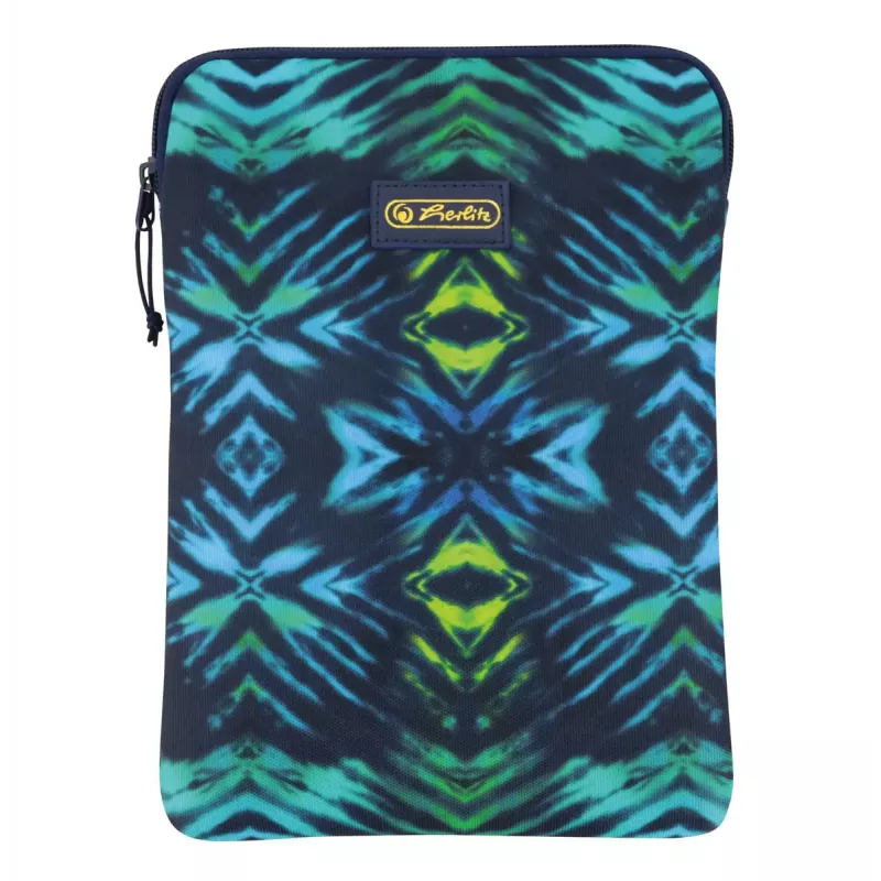 Įmautė Herlitz New Batik 26,7 cm juoda mėlyna žalia