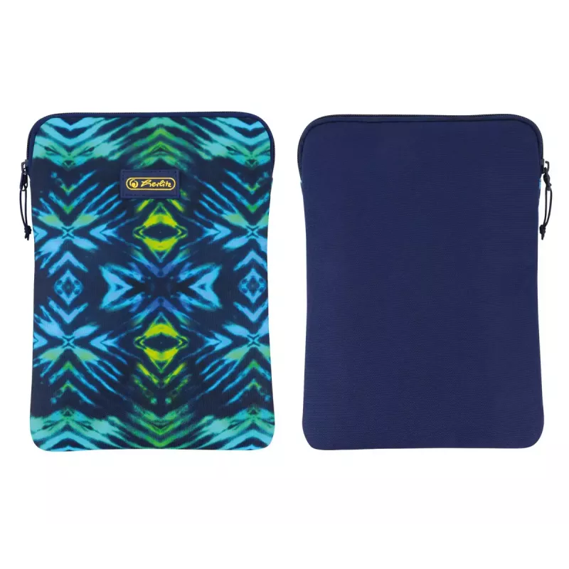 Įmautė Herlitz New Batik 26,7 cm juoda mėlyna žalia