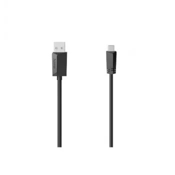 Hama 00074260 USB kabelis USB 2.0 1,5 m USB A Mini-USB B juodas