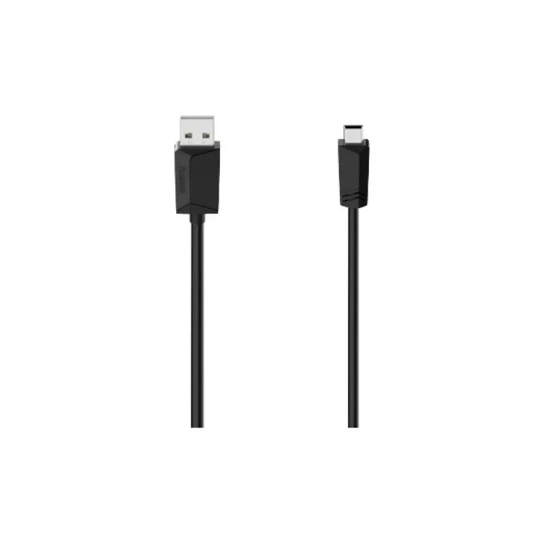 Hama 00074260 USB kabelis USB 2.0 1,5 m USB A Mini-USB B juodas
