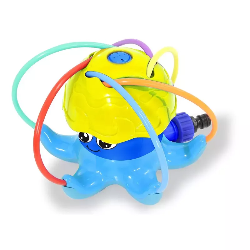 Water Play Sprinkler Jamara Mc Fizz Oktopus Round Blue Geltona 3+ Years