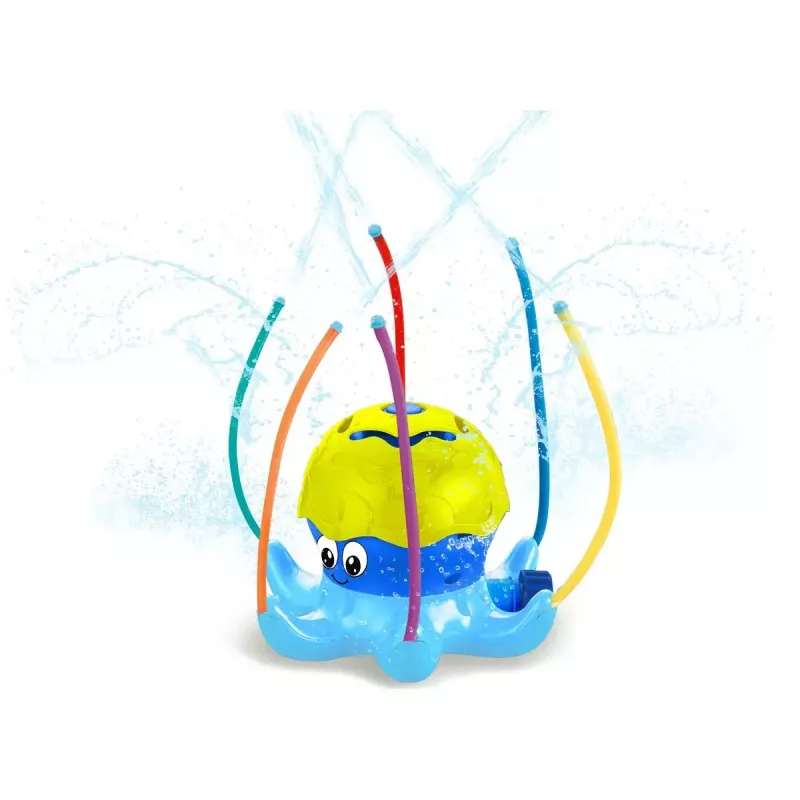 Water Play Sprinkler Jamara Mc Fizz Oktopus Round Blue Geltona 3+ Years
