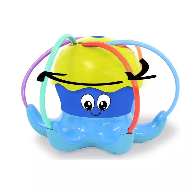 Water Play Sprinkler Jamara Mc Fizz Oktopus Round Blue Geltona 3+ Years