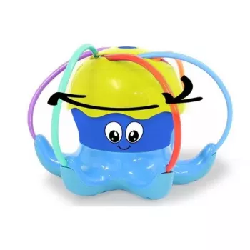 Water Play Sprinkler Jamara Mc Fizz Oktopus Round Blue Geltona 3+ Years