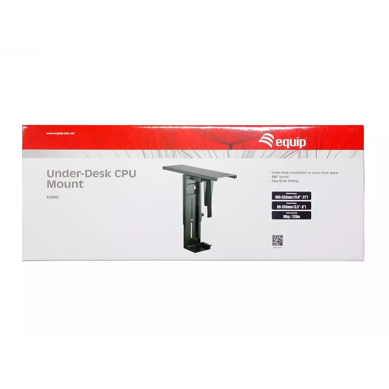 Po stalu tvirtinamas CPU laikiklis Equip 650892