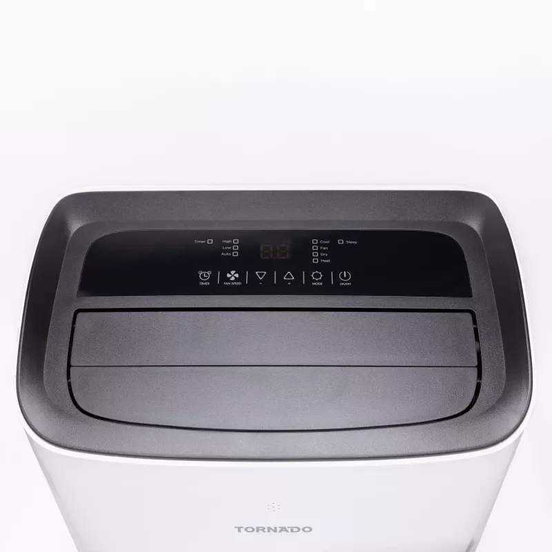 TORNADO TPYAB-09ABG | 9 000 BTU (2,64 kW) nešiojamas oro kondicionierius ir šilumos siurblys, Wi-Fi