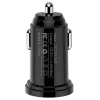 Techly Mini automobilinis kroviklis 2 USB-A prievadai 12 W / 2,4 A juodas, automobilinis, cigarečių žiebtuvėlio lizdas, 2,4 A, juodas
