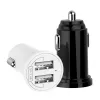 Techly Mini automobilinis kroviklis 2 USB-A prievadai 12 W / 2,4 A juodas, automobilinis, cigarečių žiebtuvėlio lizdas, 2,4 A, juodas