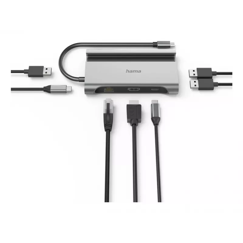 Hama Connect2Mobile V2 USB 3.2 Gen 1 (3.1 Gen 1) Type-C 1000 Mbit/s antracitas