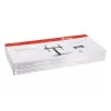 Equip 32 inch-55 inch TV stalo stovas, 81,3 cm (32 inch), 139,7 cm (55 inch), 40 kg, 600 x 400 mm, Stiklas, Metalas, Juoda