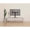 Equip 32 inch-55 inch TV stalo stovas, 81,3 cm (32 inch), 139,7 cm (55 inch), 40 kg, 600 x 400 mm, Stiklas, Metalas, Juoda