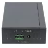 Manhattan USB-A 7 prievadų pramoninis šakotuvas, 7x USB-A prievadai, 5 Gbps (USB 3.2 Gen1, dar vadinamas USB 3.0), 20 kV ESD apsauga, kintamosios srovės, magistralės ir gnybtų bloko maitinimo parinktys, DIN bėgelis, tvirtinamas prie sienos, metalinis korpusas, varžtų užrakto saugumas