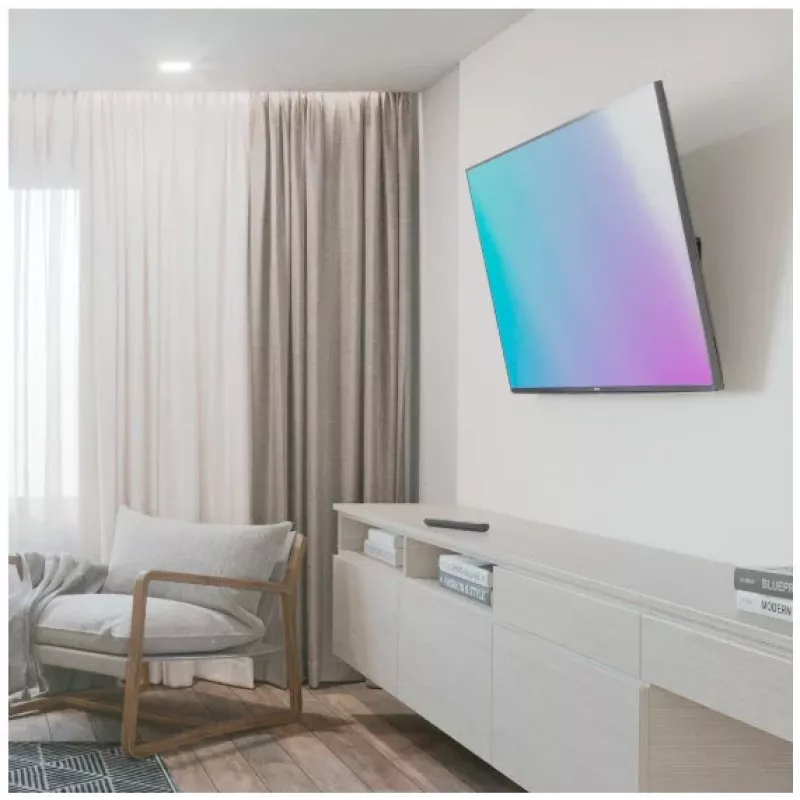 Hama 00220808 TV laikiklis/stovas 190.5 cm (75 colių) Juoda