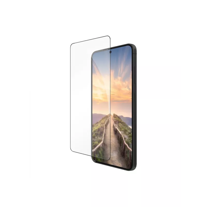 Apsauginė plėvelė d bramante Eco-shield Samsung Galaxy S25 Edge — juodas rėmelis