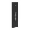 Manhattan M.2 NVMe SSD korpusas, USB-C patelė jungtis, 10 Gbps (USB 3.2 Gen2, dar žinomas kaip USB 3.1), palaiko UASP, SuperSpeed+ USB, aliuminis, juodas, trejų metų garantija