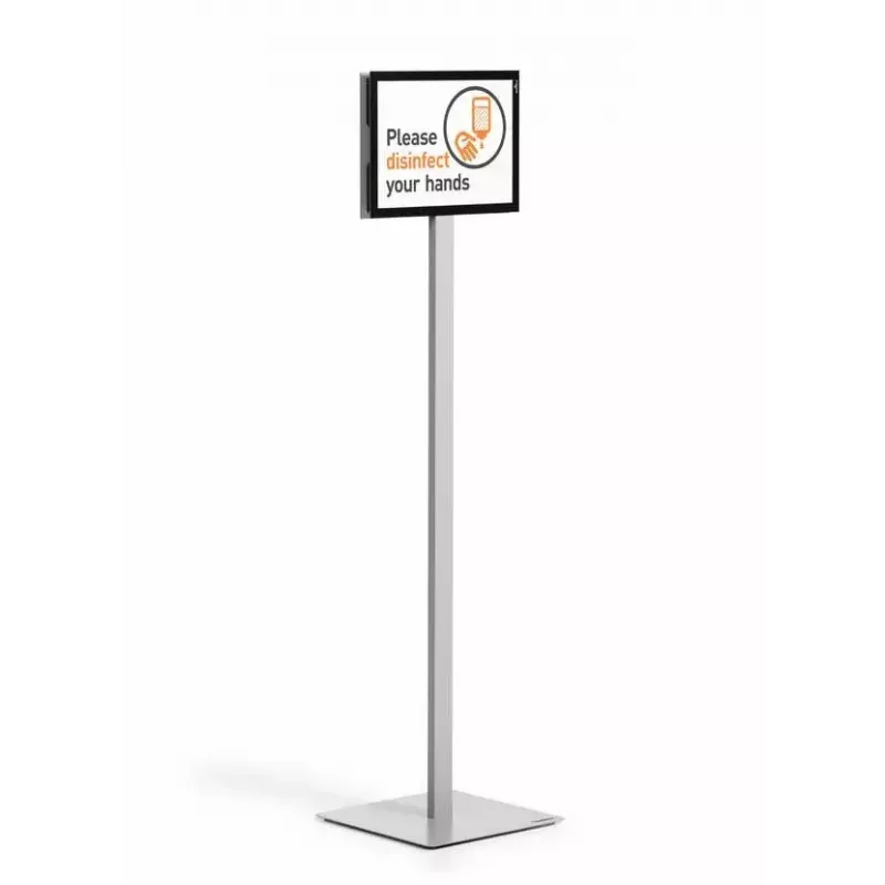 Informacinis stovas Durable INFO STAND BASIC A4 Metalas Plastikas Pilka