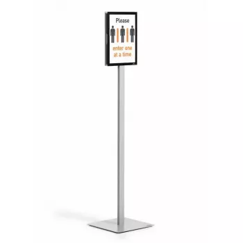 Informacinis stovas Durable INFO STAND BASIC A4 Metalas Plastikas Pilka