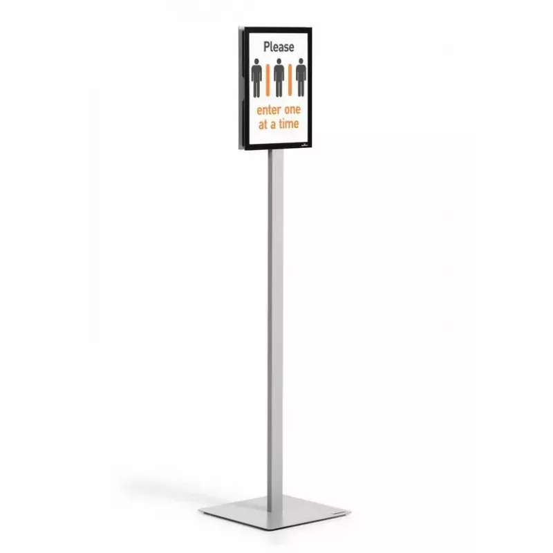 Informacinis stovas Durable INFO STAND BASIC A4 Metalas Plastikas Pilka
