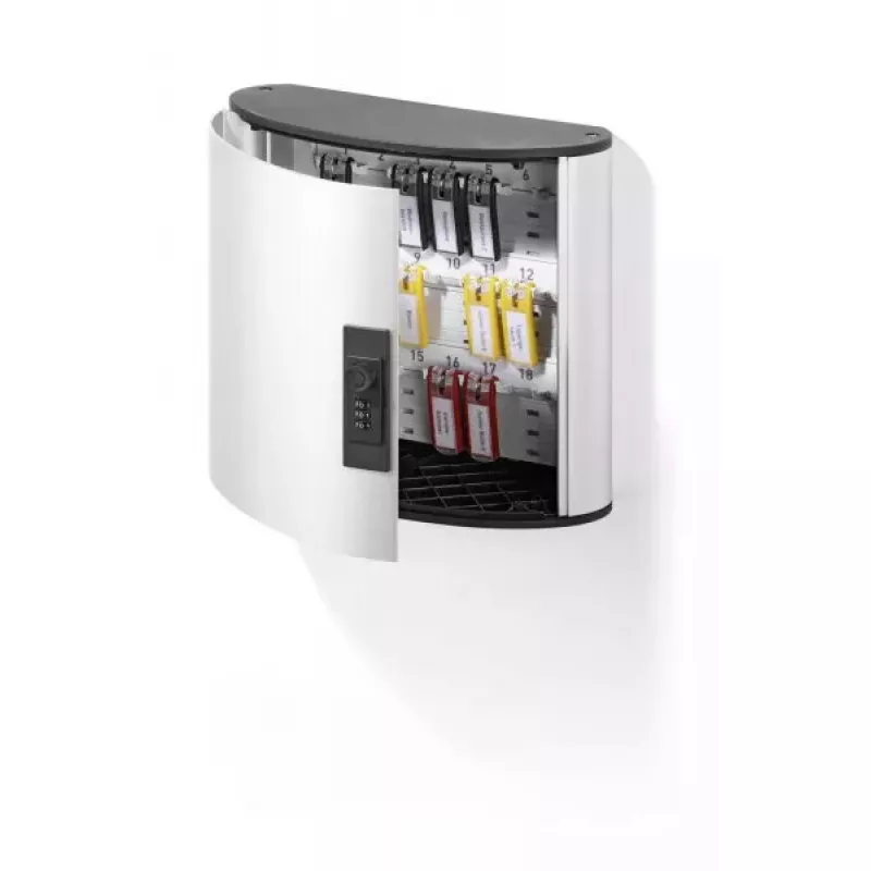Raktų dėžutė Durable KEY BOX CODE 18 sidabrinė
