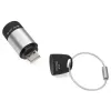 Raktų pakabuko žibintuvėlis TROIKA ECO CHARGE juodas pilkas LED USB