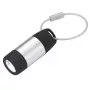 Raktų pakabuko žibintuvėlis TROIKA ECO CHARGE juodas pilkas LED USB