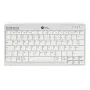 BakkerElkhuizen UltraBoard 950 V2 Wireless UK Qwerty, Tenkeyless (80–87 %), laidinė ir belaidė, USB + Bluetooth, žirklinis klavišų mechanizmas, QWERTY, tamsiai pilka, šviesiai pilka