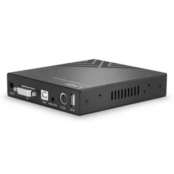 Lindy KVM over IP Access DVI-I, USB ir PS/2, laidinis, 1920 x 1200 pikselių, metalinis, CE, UKCA, FCC, CP65, DVI-I, 5 V