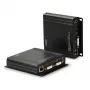Lindy 140m Cat.6 DVI-D, USB, garso ir RS-232 KVM ilgintuvas, siųstuvas ir imtuvas, laidinis, 140 m, Cat6, 60 Hz, juodas