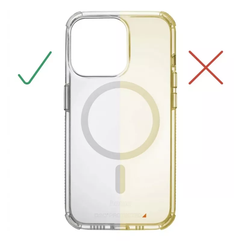 Hama Extreme Protect mobiliojo telefono dėklas 15,5 cm (6,1 col.) Užvalkalas Skaidrus